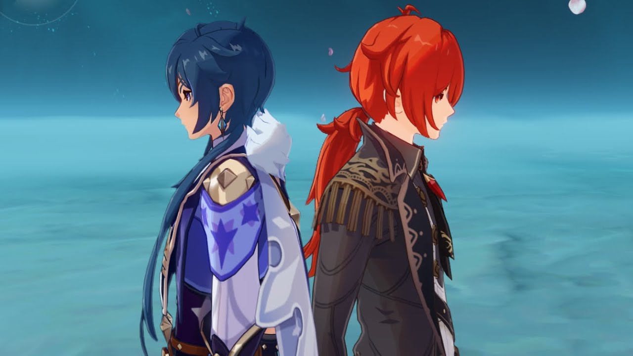 Diluc × Kaeya vs Raiden Shogun【Genshin Impact】