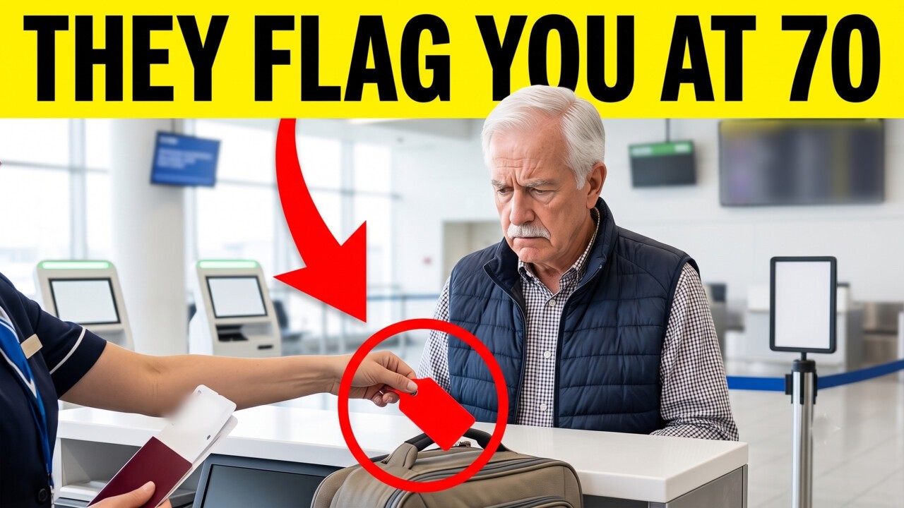 Why Airlines Quietly Treat Passengers Over 65 Differently