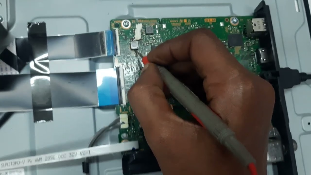 Sony klv-32w622f  power problem solved video.