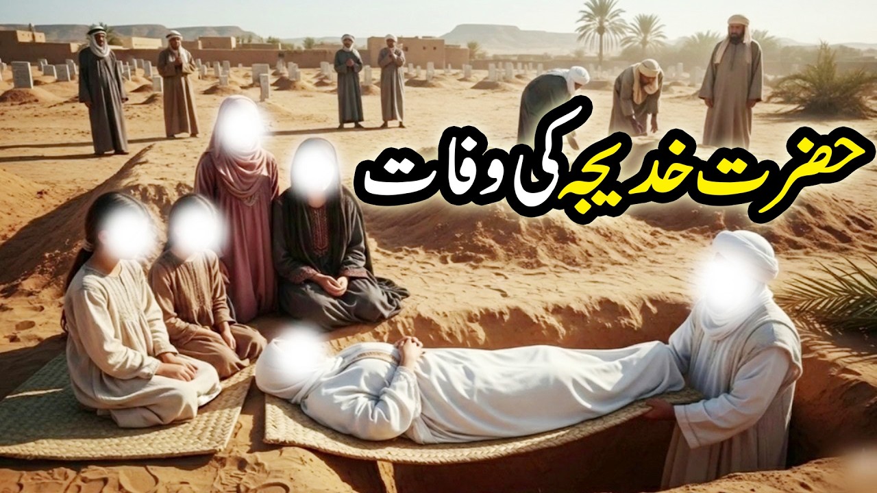 Hazrat Khadija ki Wafat | Jab Hazrat Khadija (RA) Duniya Se Rukhsat Hui | 10 Ramzan Ka Waqia