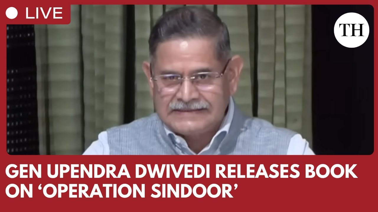 Army Chief Gen. Upendra Dwivedi releases book on Operation Sindoor