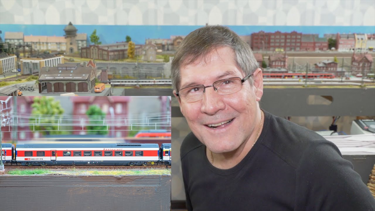 Die EW IV Reisezugwagen der SBB in Spur N  von Fleischmann -  SBB Cargo Re 482, Re 4/4 II sehr gut!