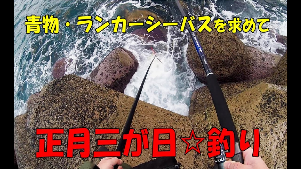 ライトショアジギング☆青物・ランカーシーバスを狙って正月三が日釣り記録Light shore jigging竿・リール初出し入魂#ライトショアジギング#シーバス#Light shore jigging