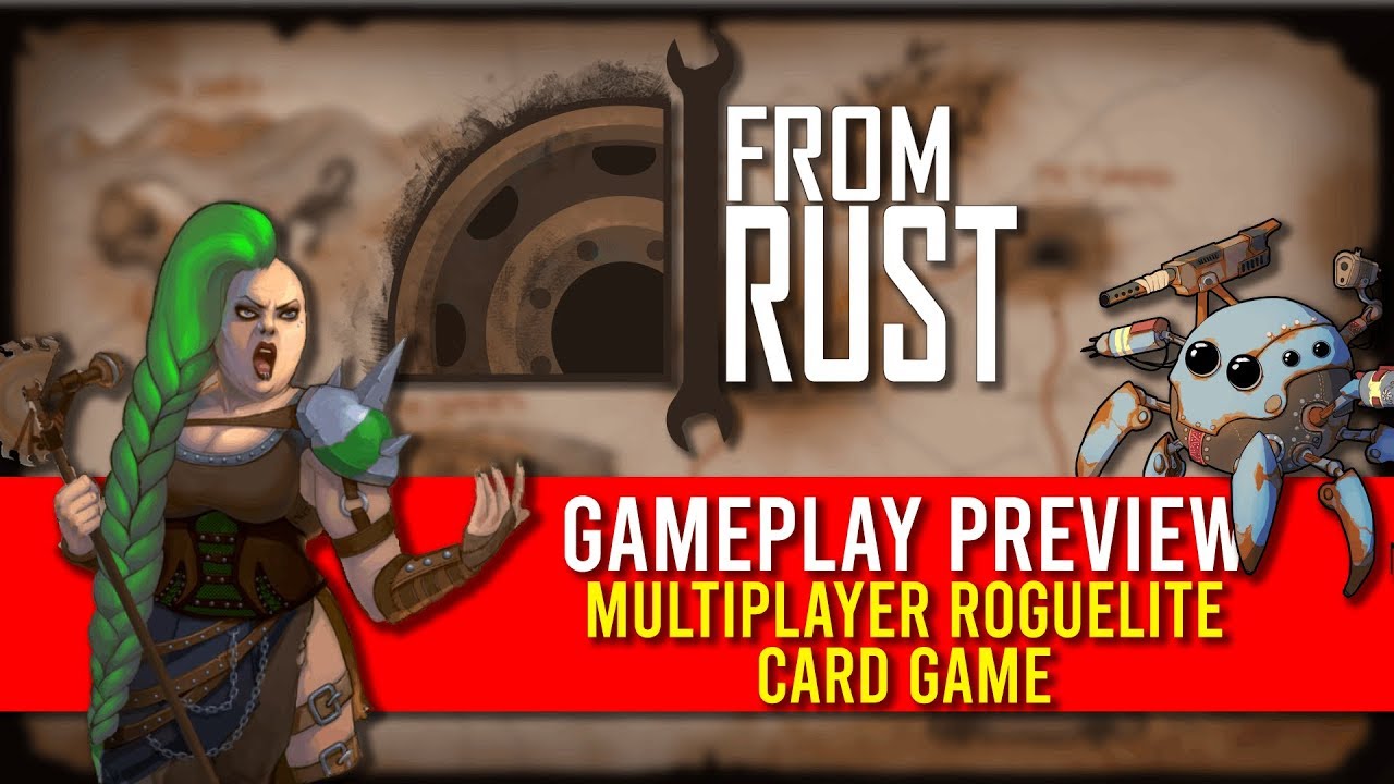 From Rust | Gameplay Preview [Alpha] | Multiplayer Roguelite Card Game