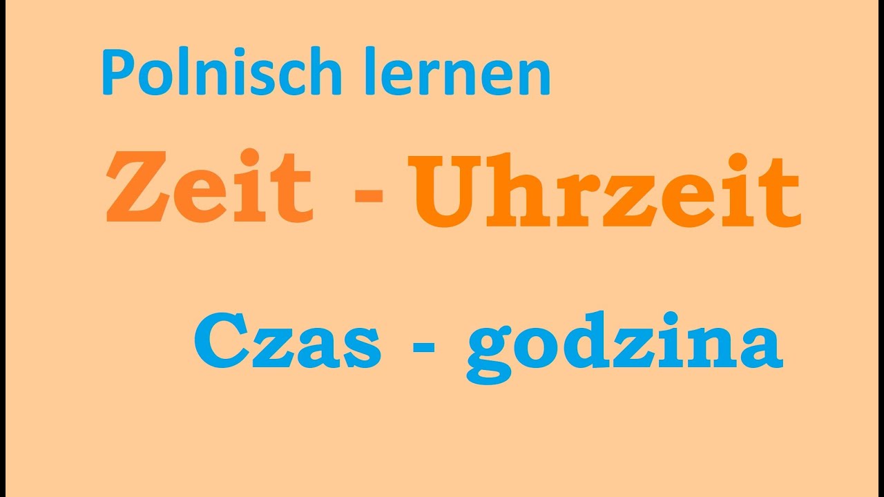 UHRZEIT (Godzina)