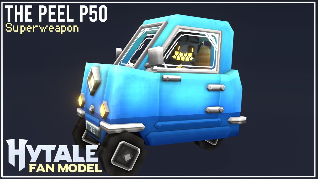 The Peel P50 | Hytale Fan Models