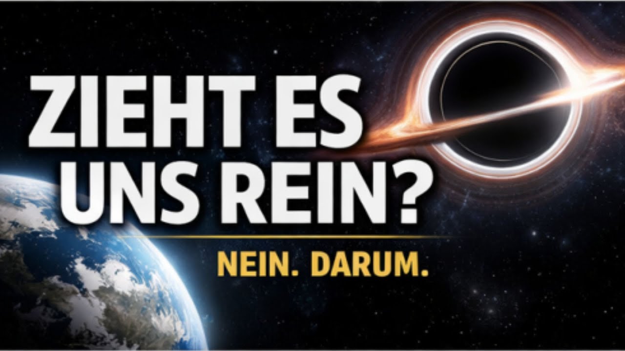 Warum fällt die Erde nicht in ein Schwarzes Loch? (Die wahre Physik)