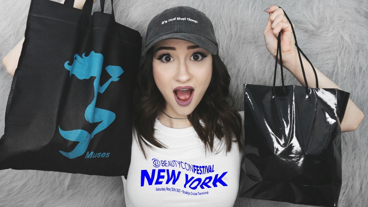 HUGE BEAUTYCON NYC 2017 CREATOR HAUL: MAKEUP, HAIR, SKINCARE, ETC. || BeautyChickee
