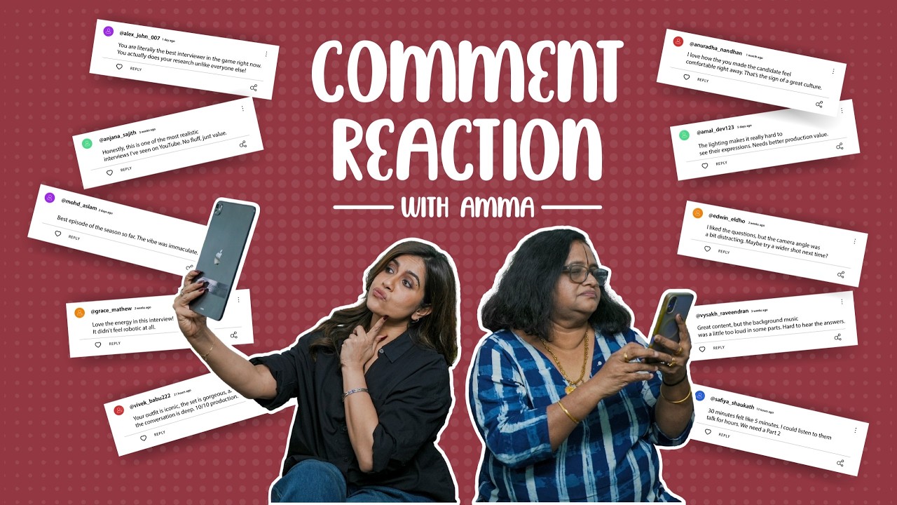 Amma, Look What They Commented!” – Reacting to The Green Room Comments