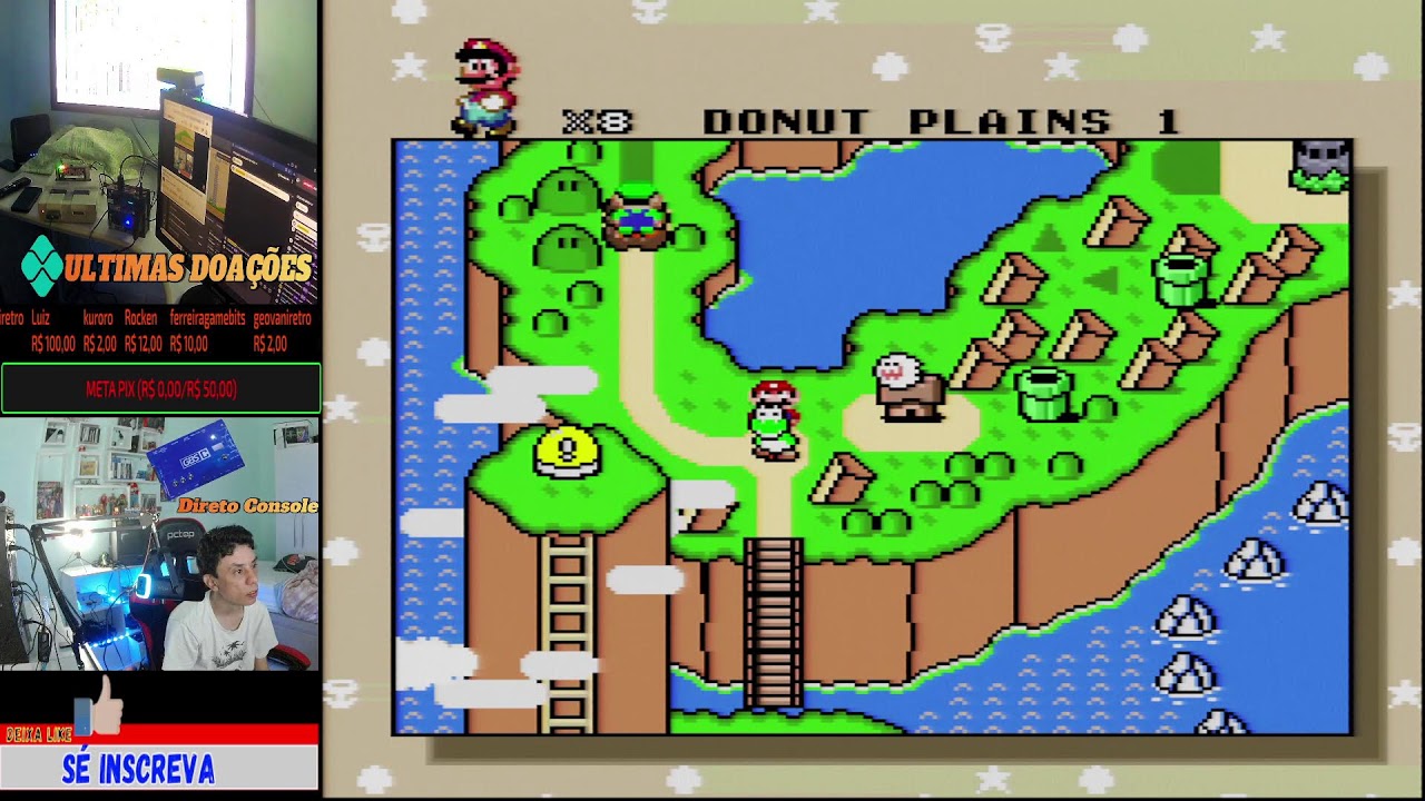 RETRO Aleatorio Direto  Super Nintendo RGB  + EVERDRIVE FX-PAK PRO