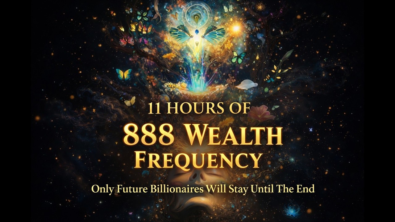 888Hz Billionaire Frequency Sleep Music – Attract Wealth While You Sleep Every Night 💰