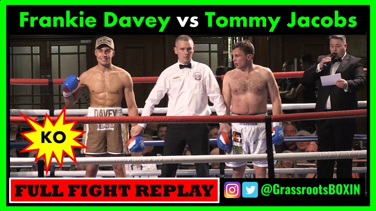 Frankie Davey vs Tommy Jacobs (2nd Rd KO) FULL FIGHT  - TM14 & Mo Prior Promotions (20/05/23)