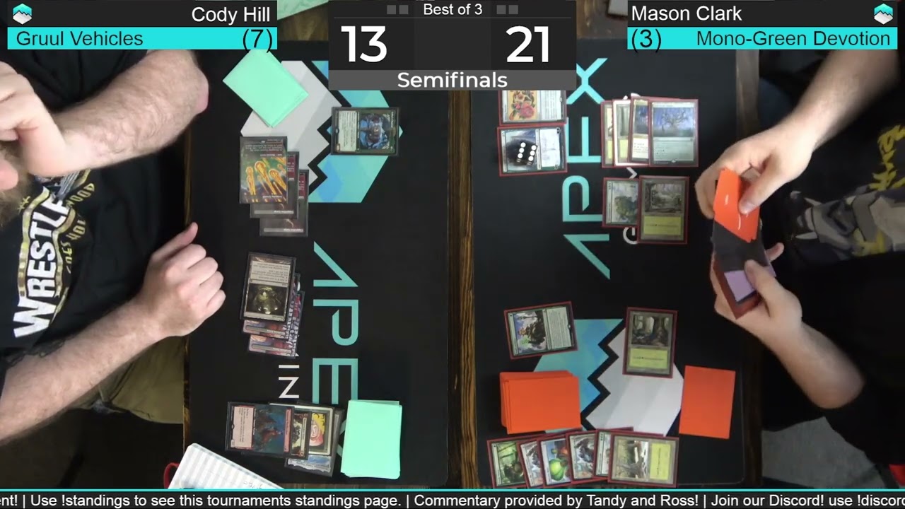 [9/10/23] $2000 Pioneer Open | Gruul Vehicles vs Mono Green Devotion | Semifinals