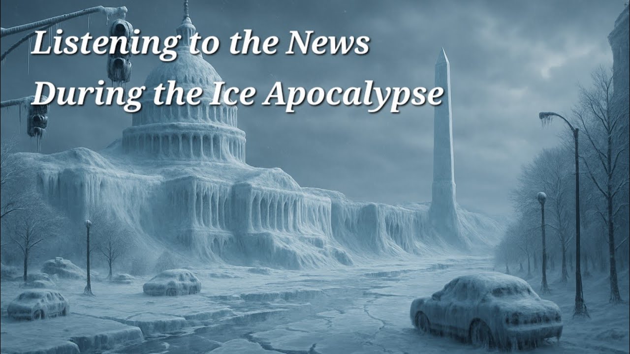 Ice Age Apocalypse Ambience | News | Apocalypse Radio  | End Times | Global Warming Apocalypse