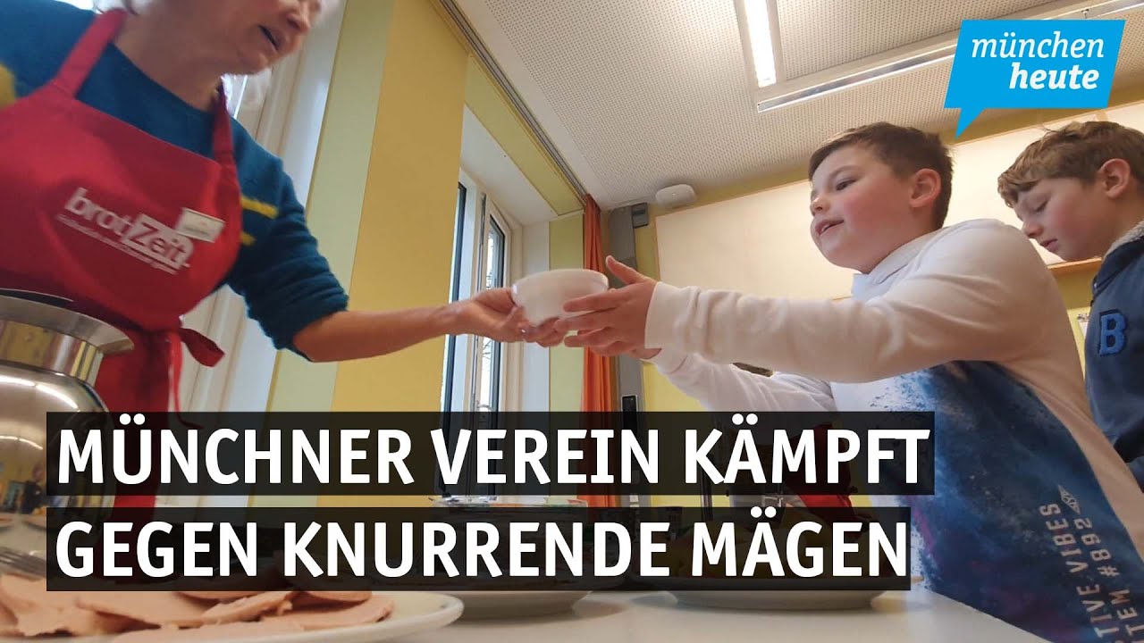 Brotzeit Schule - Münchner Verein Brotzeit e.V. kämpft gegen knurrende Mägen im Klassenzimmer