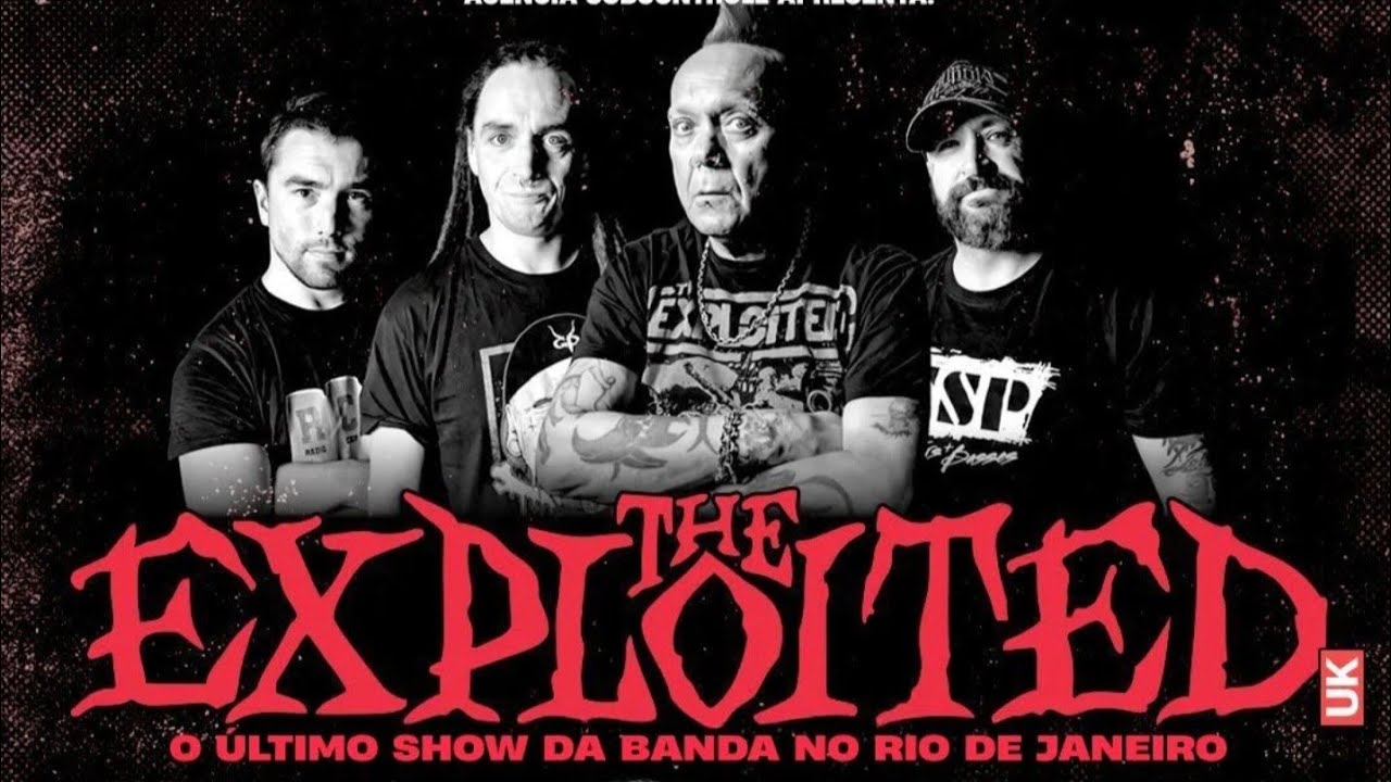 THE EXPLOITED -  CIRCO VOADOR ,10/05/2025.