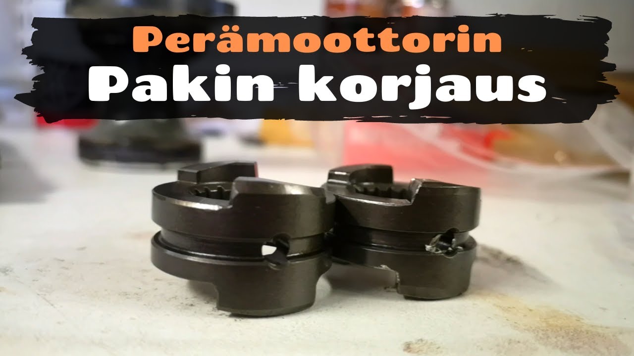 Perämoottorin perän korjaus [ Perämoottorin pakki ei toimi  |  pakin korjaus ]