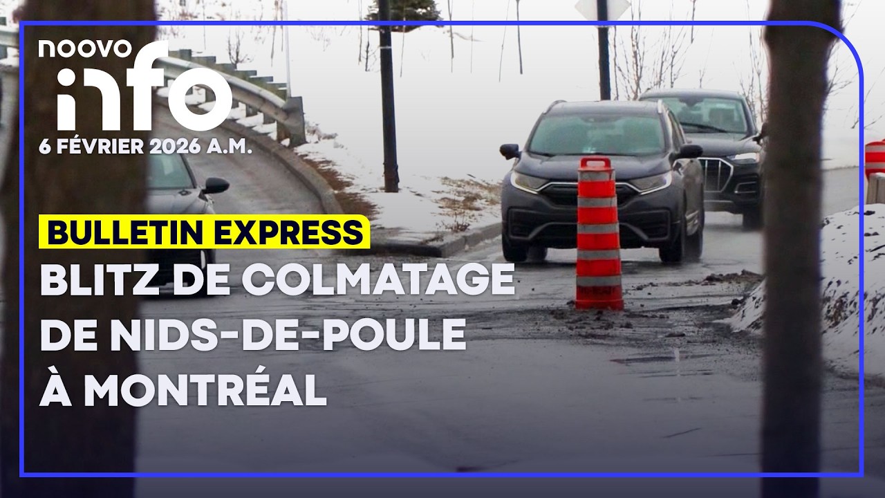 La Ville de Montréal amorce un «blitz» de colmatage des nids-de-poule