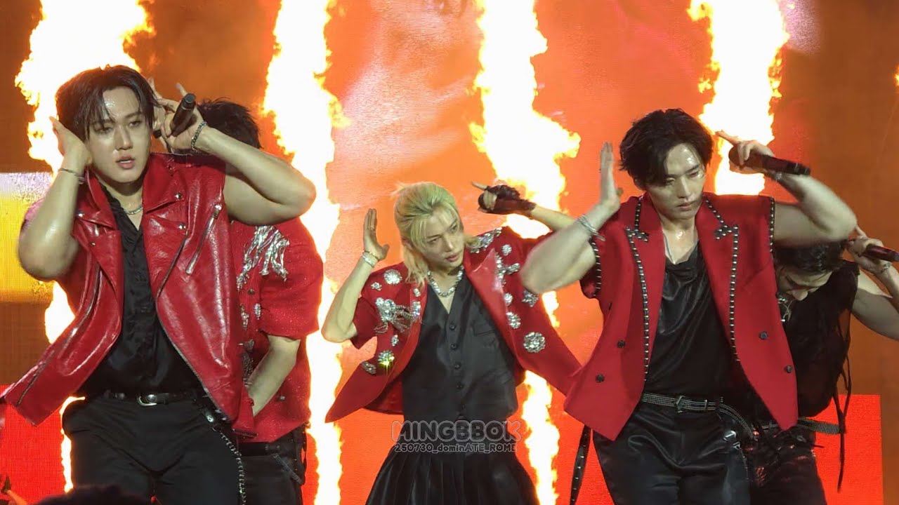 250730 Straykids dominATE Rome | 신메뉴 (God's Menu)