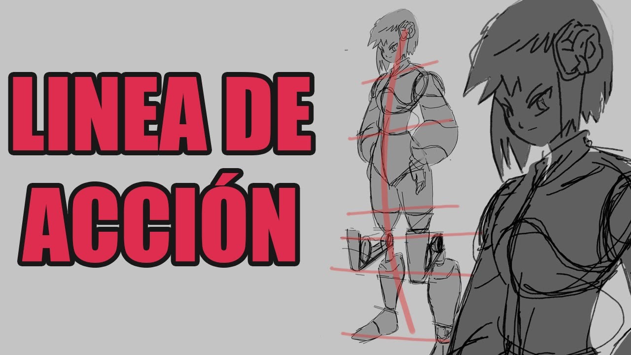 Dibujar poses más naturales con línea de acción