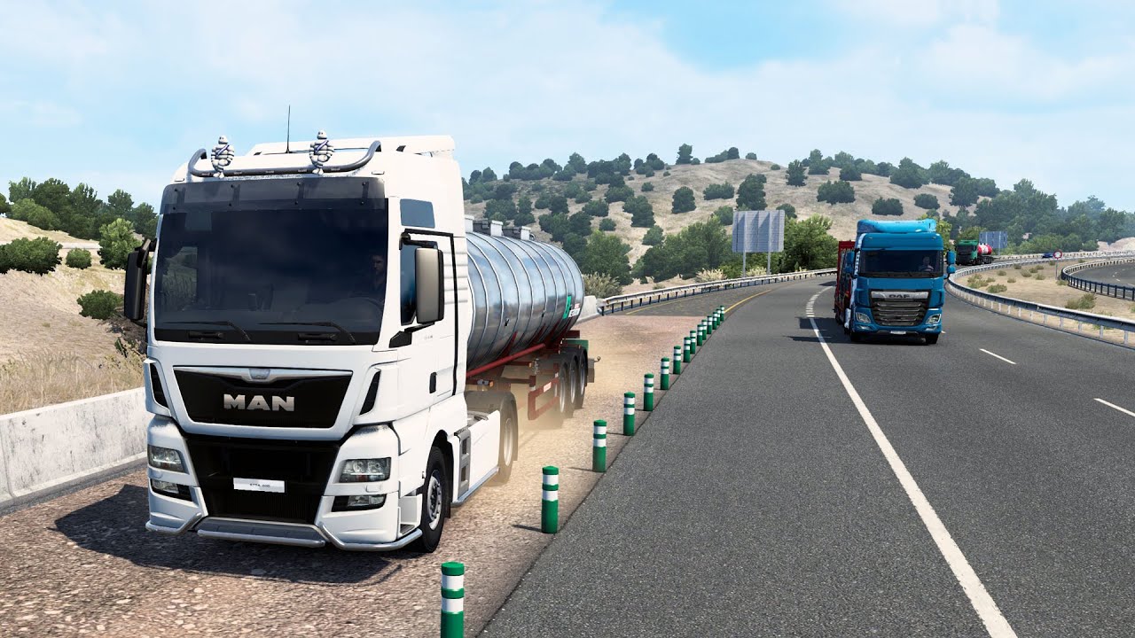 Pruebo La Zona De Frenado De Emergencia Ruta Sevilla - Badajoz | ETS2 IBERIA