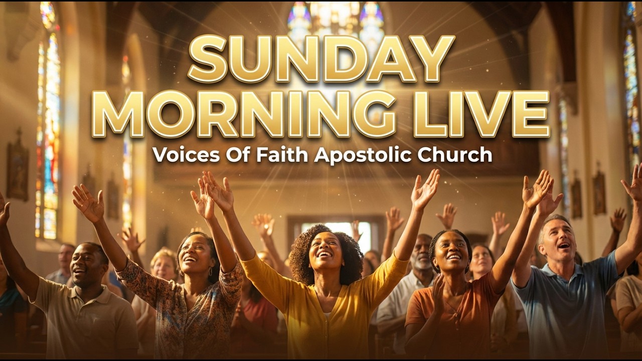 SSunday Morning Live Worship  Voices Of Faith Apostolic Church Nassau Bahamas  Powerful Apostolic S
