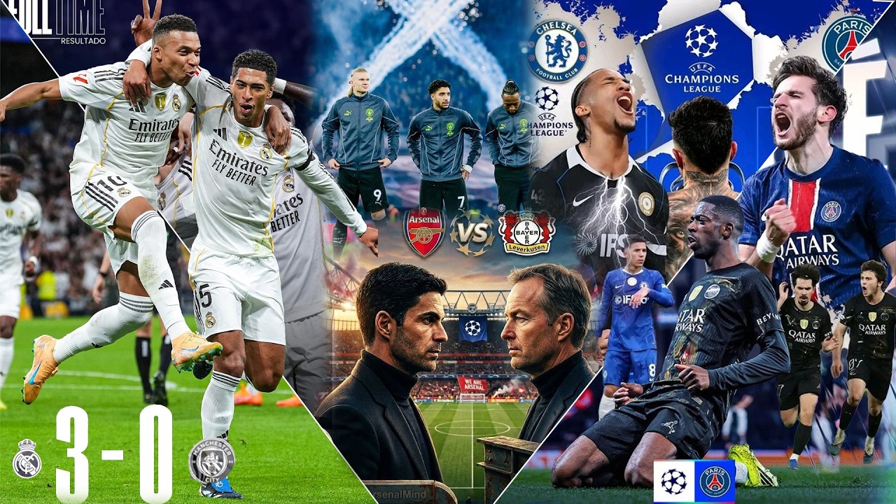 🔴𝐋𝐈𝐕𝐄: UCL GUARDIOLA  YAHAYE UBUTUMWA REAL|| ARSENAL IHINDUYE LINEUP?|| LIAM ASHOBORA GUKORA AKANTU