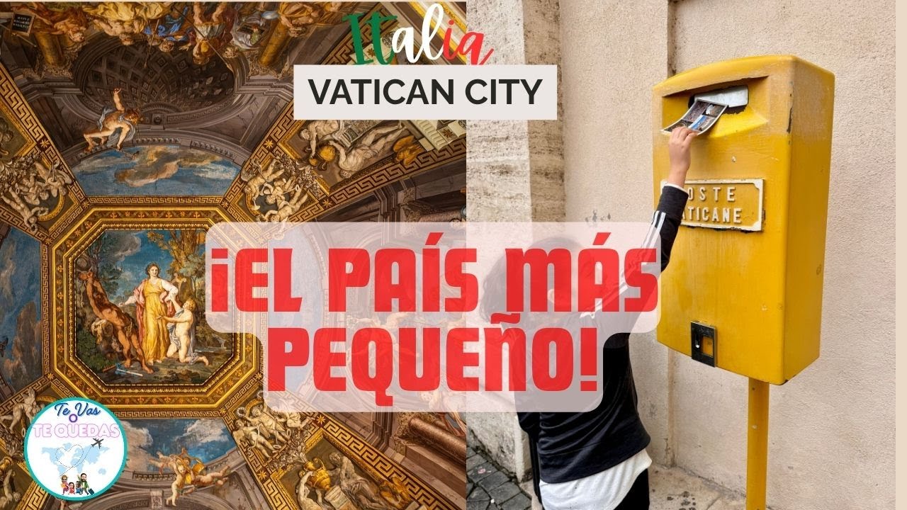 Vatican City, Rome, Italy ¡EL PAÍS MÁS PEQUEÑO!