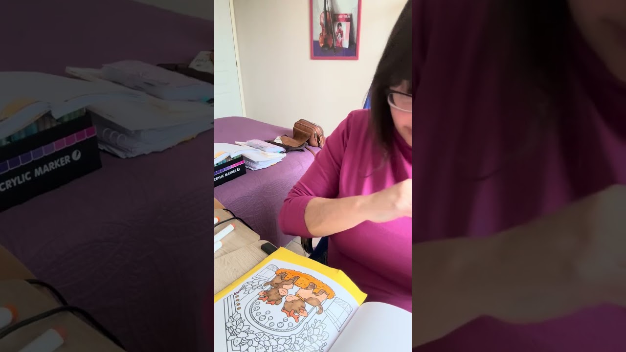 Coloriage cozy colo enchantée Noël