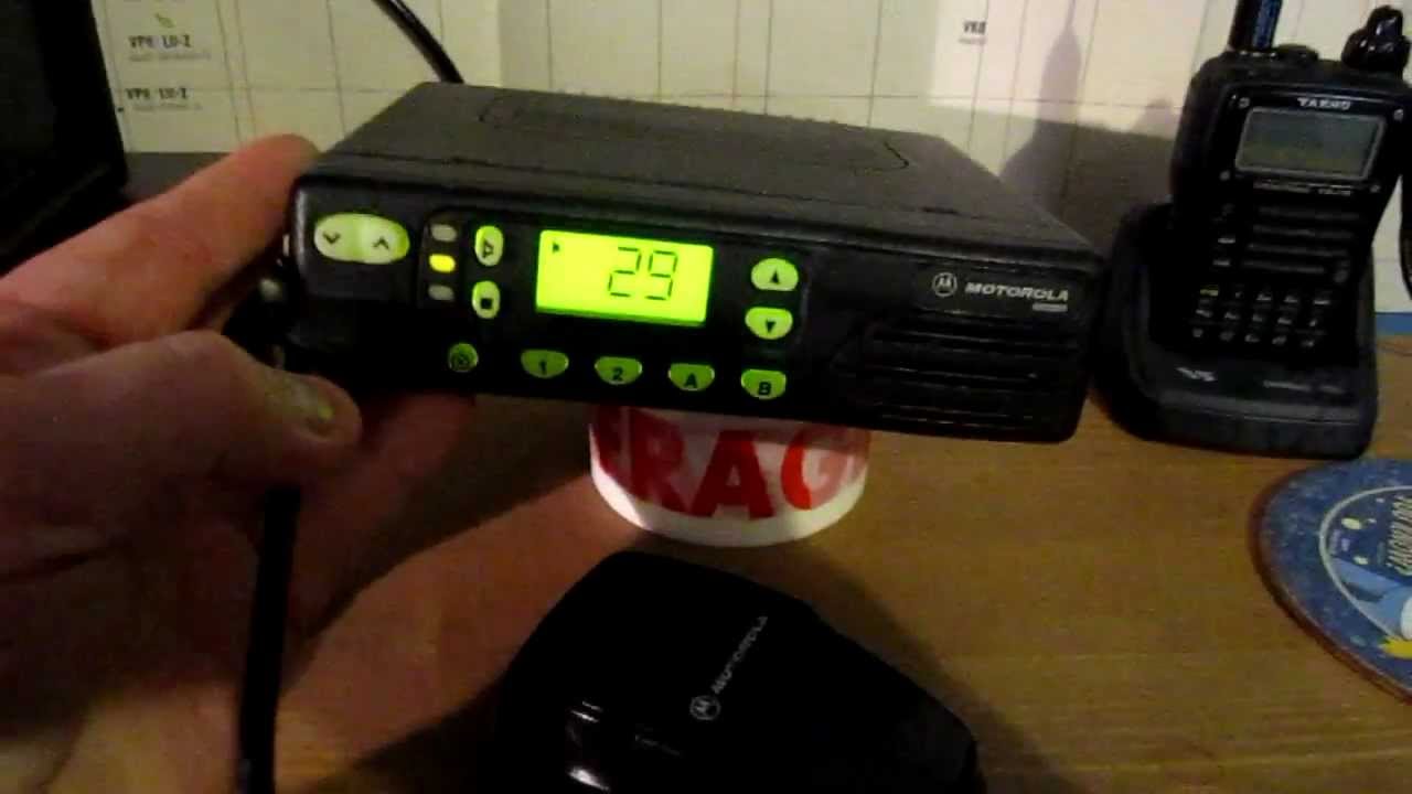 MOTOROLA GM350 VHF LOW BAND RADIO 66-88MHZ ON 4M 70 MHZ 4 METERS METRES