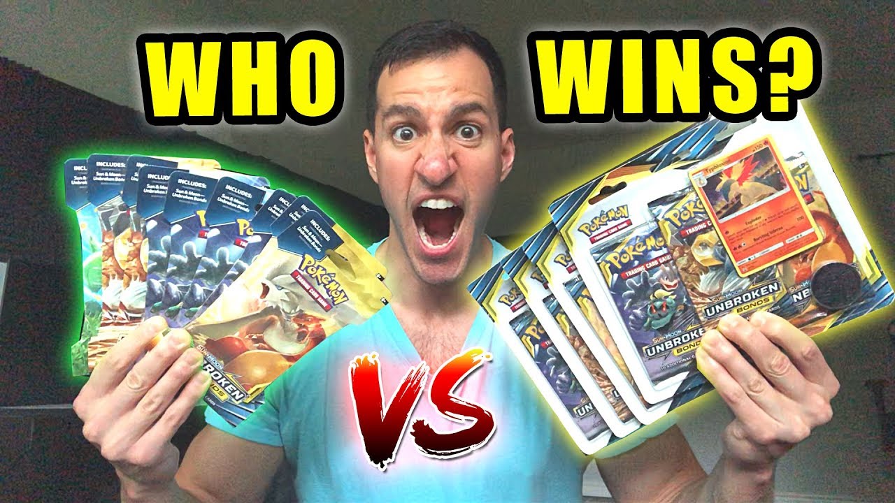 *THE ULTIMATE POKEMON CARDS OPENING!* Unbroken Bonds Booster Packs VS Blister Packs!