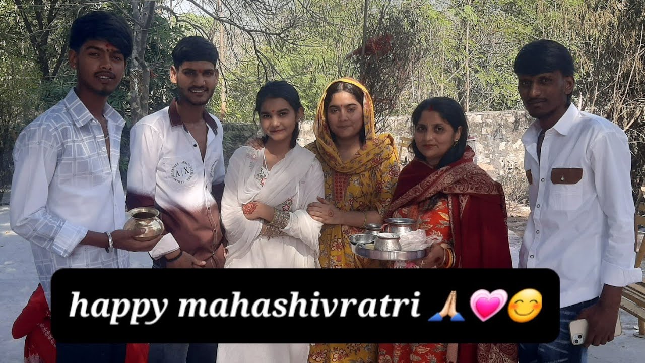 Happy mahashivratri 🙏🏻😊💗 || sare bhai mile mandir me ..😅