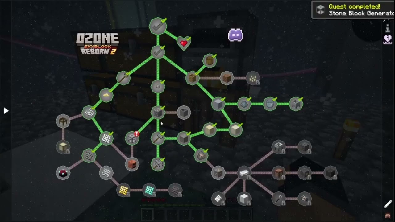 Ozone Skyblock Reborn 2 Ep1 The grind starts again