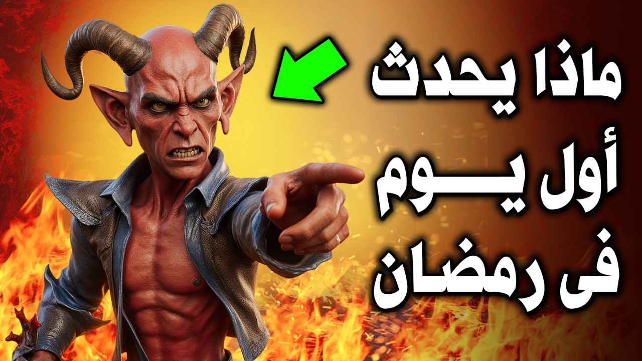 ماذا يحدث أول ليلة في رمضان ؟ وماذا يفعل الله بالشياطين في رمضان ؟ ستنصدم من الإجابة