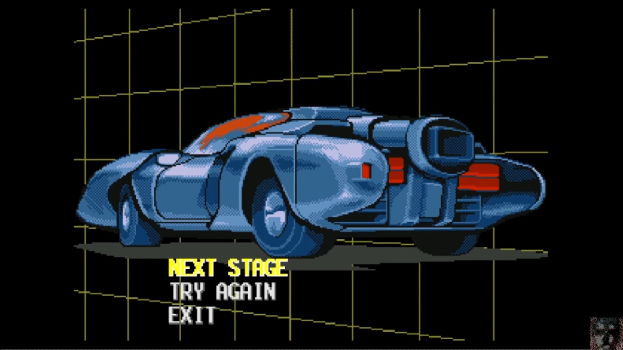 Playing Outrun 2019 (Genesis) in 2019