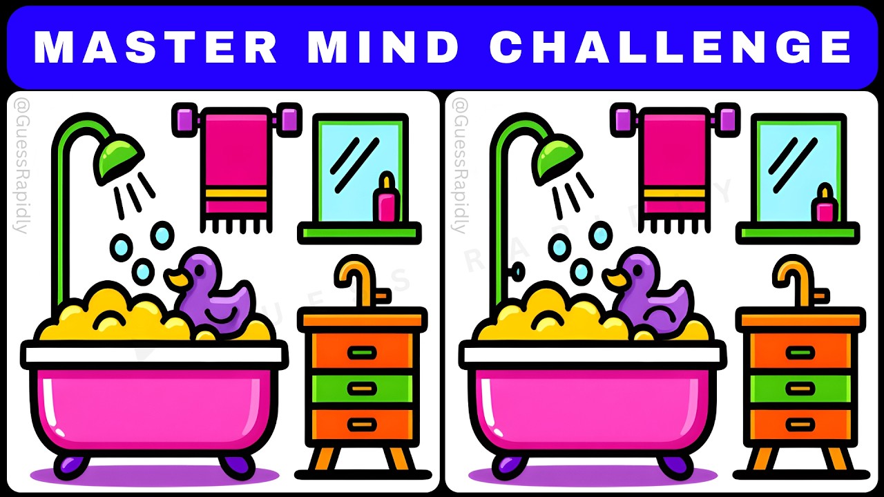 💪Can You Outsmart This Tricky Puzzle?🌟【#471 Brain Game Challenge Find 3 Differences】