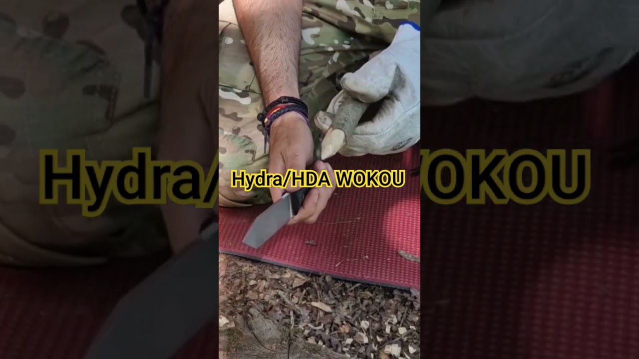 Un filo diferente... WOKOU by Hydra/HDA #bushcraft #bushcraftknives #hydraknives #aventura