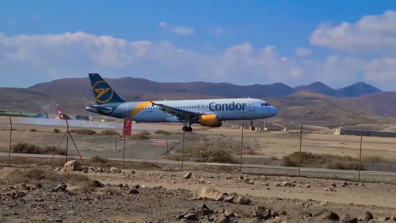 Plane spotting Fuerteventura