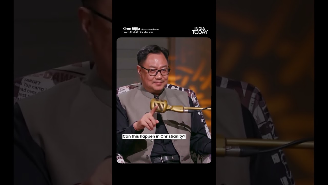 Kiren Rijiju On Religious Freedom: &ldquo;People Should Be Free To Question Practices&rdquo; #kirenrijiju #short