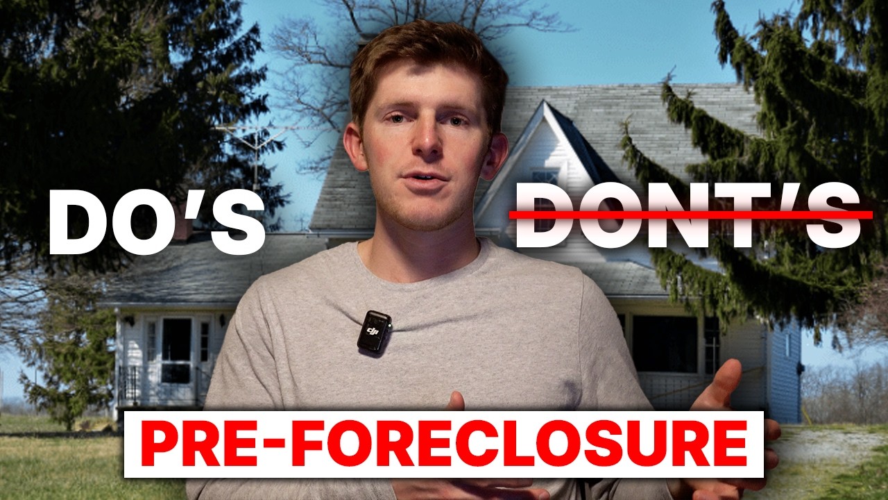 PreForeclosure Dos vs. Don'ts (What To Avoid To Get More Deals)