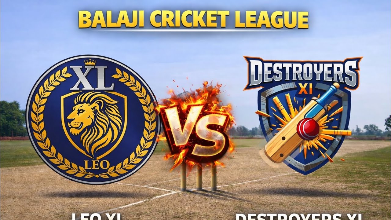BALAJI CRICKET LEAGUE SEASON-1 LEO X1 VS DEATROYERS X1