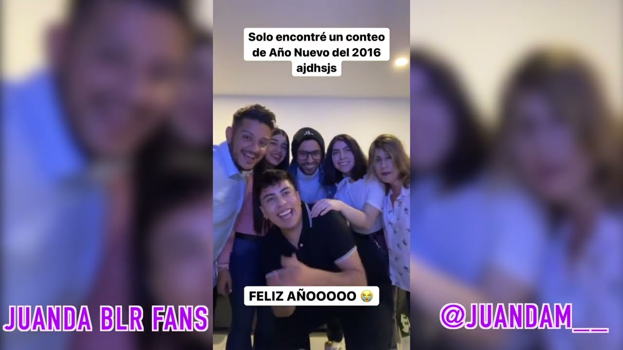 Celebrando otra vez el año nuevo con JuanDa ///JuandaBLRFans