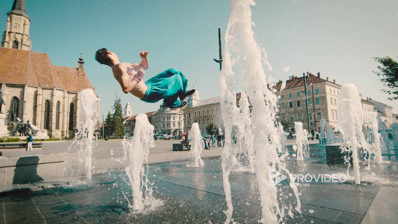 Ultra Slow Motion Video Footage of Urban Sports