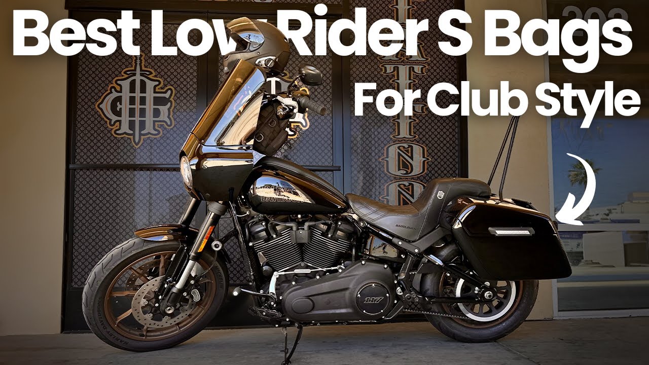 Кофры, которые по-прежнему являются бестселлерами для Softail Low Rider S
