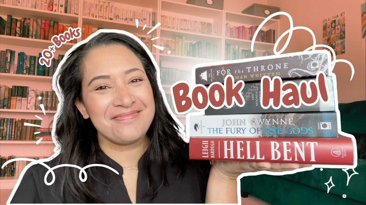 end of the year book haul // vlogmas week 2