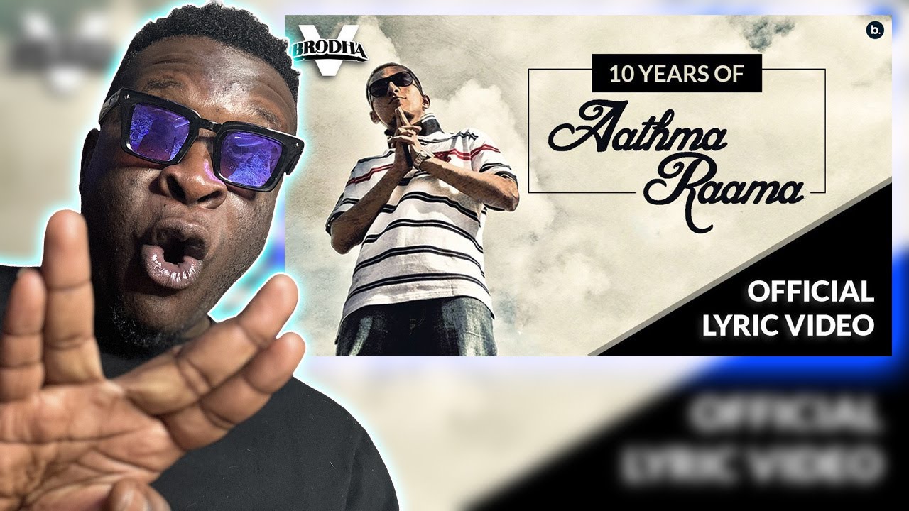 American Rapper Reacts To | Brodha V - Aathma Raama [Official Lyric Video] REACTION