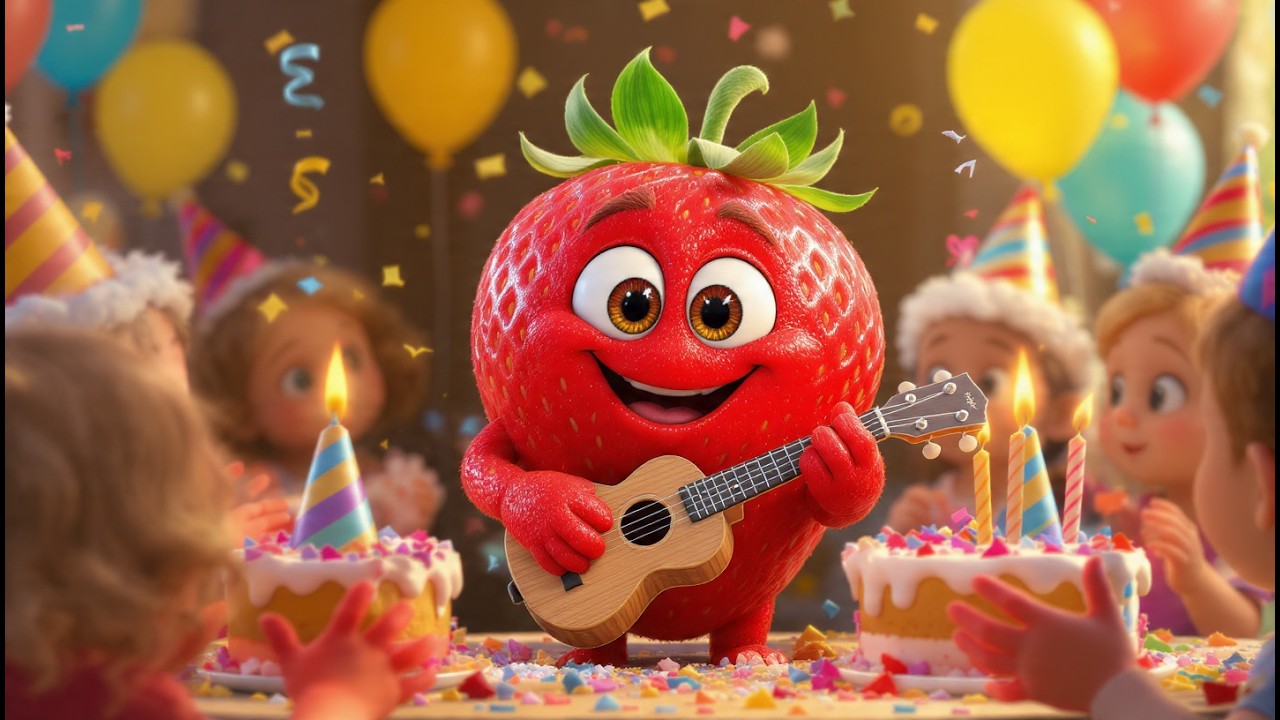 Brush Your Teeth After Birthday Cake 🍓🎂 Clean Smile Time