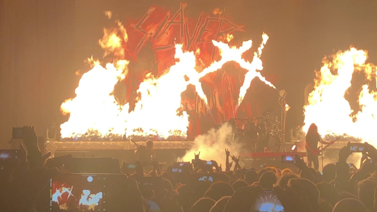 Slayer - Hell Awaits live Łódź 27.11.2018 @ 4k 60fps