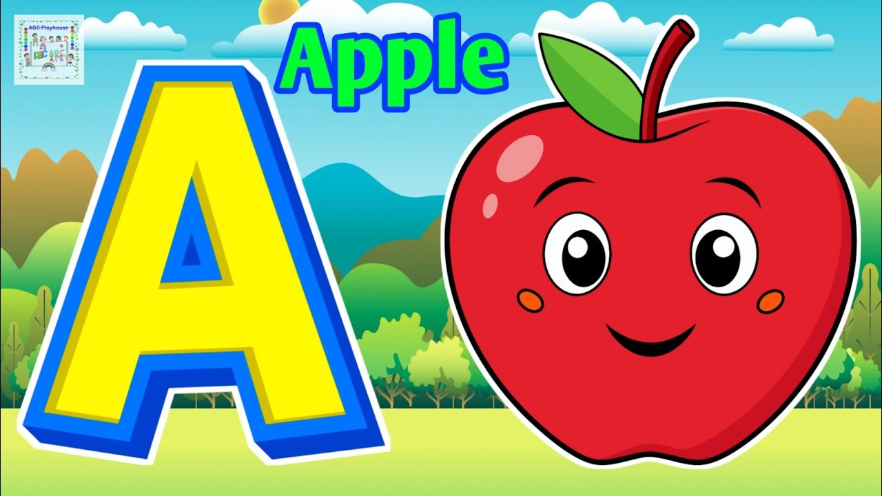 ABC Rhymes for Toddlers |A to Z ABC Phonics Song for Kids | Phonics Fun with A for Apple #kidssongs 
