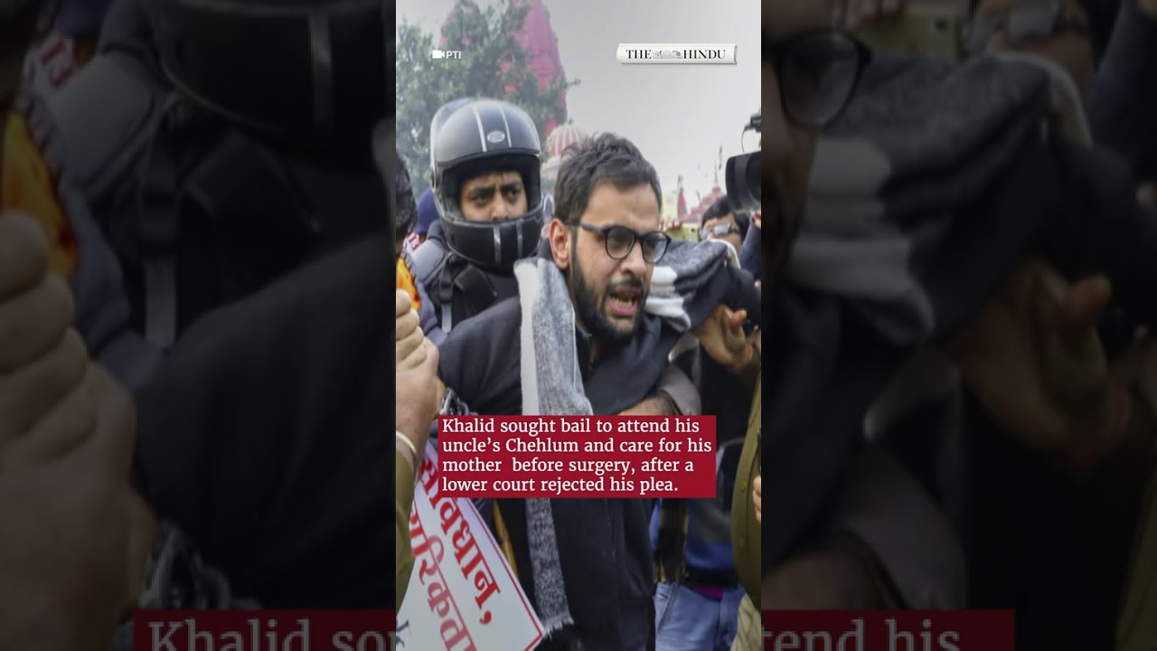 Delhi riots 2020 case: Umar Khalid gets three-day interim bail